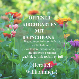 offener Kirchengarten